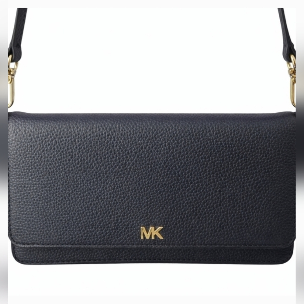 MICHAEL KORS NAVY CROSSBODY BAG